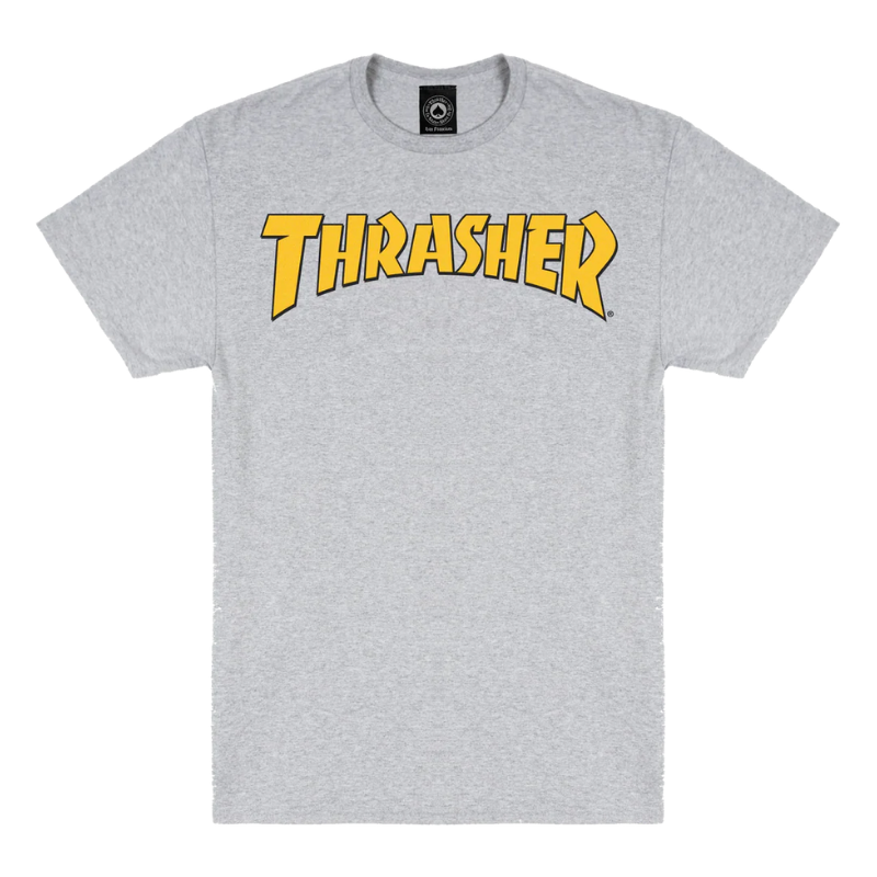 Футболка Thrasher COVER LOGO ash grey