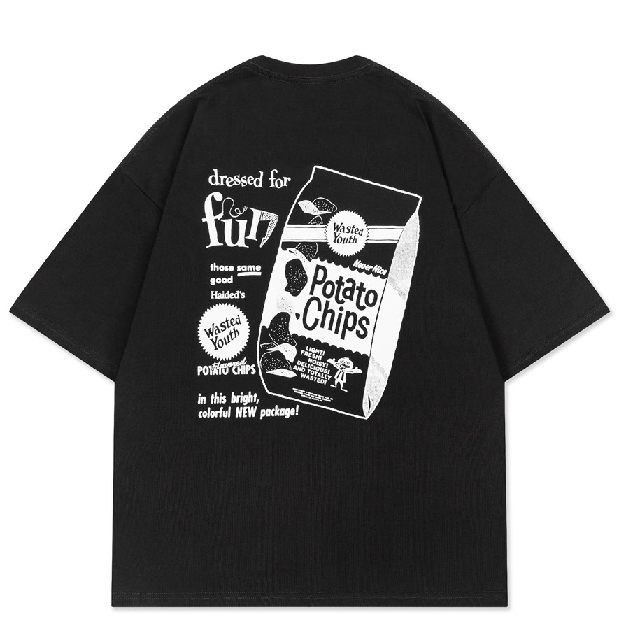 Футболка Haided CHIPS RLXD TEE black