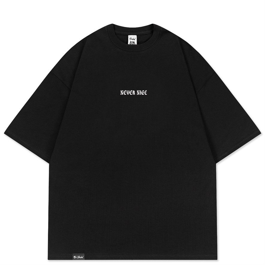 Футболка Haided NEVER RLXD TEE black