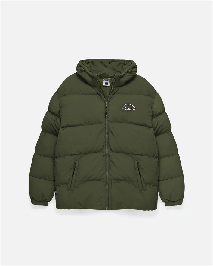 Куртка ANTEATER Downjacket-HoodedCrispy-Dark-Green