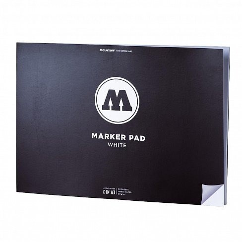Molotow Blackbook Marker Pad White А3 50 листов 801211
