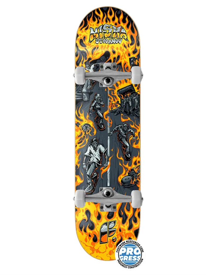 Скейтборд Футворк Mi4gang Flame 8 x 31.5