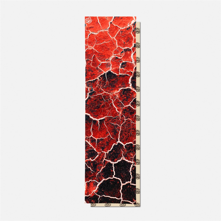 Шкурка для скейтборда Dip Grip Lava