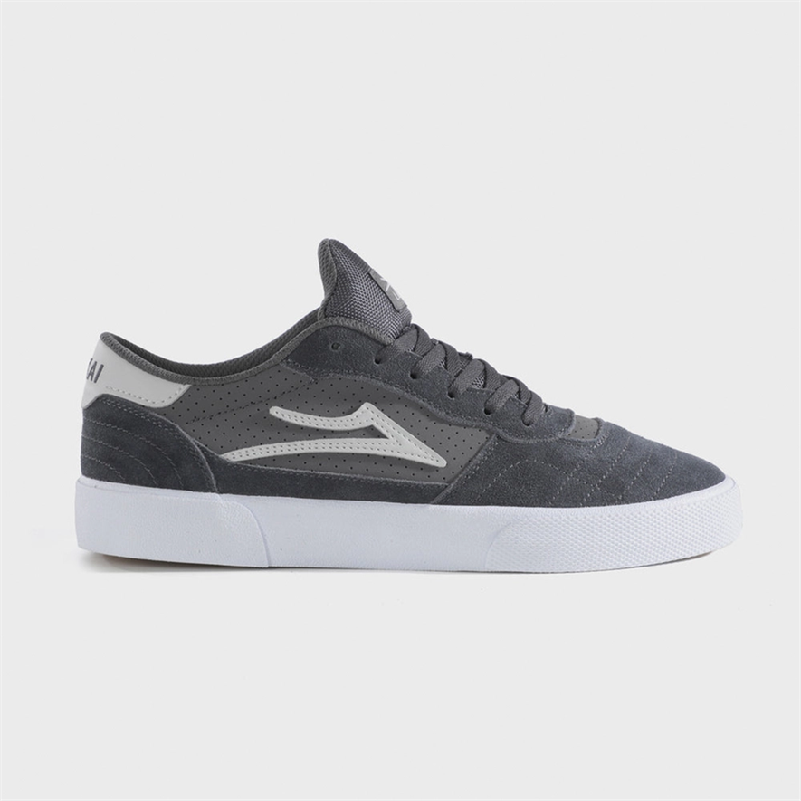Кеды Lakai Cambridge Charcoal Suede / White (Q1-25)