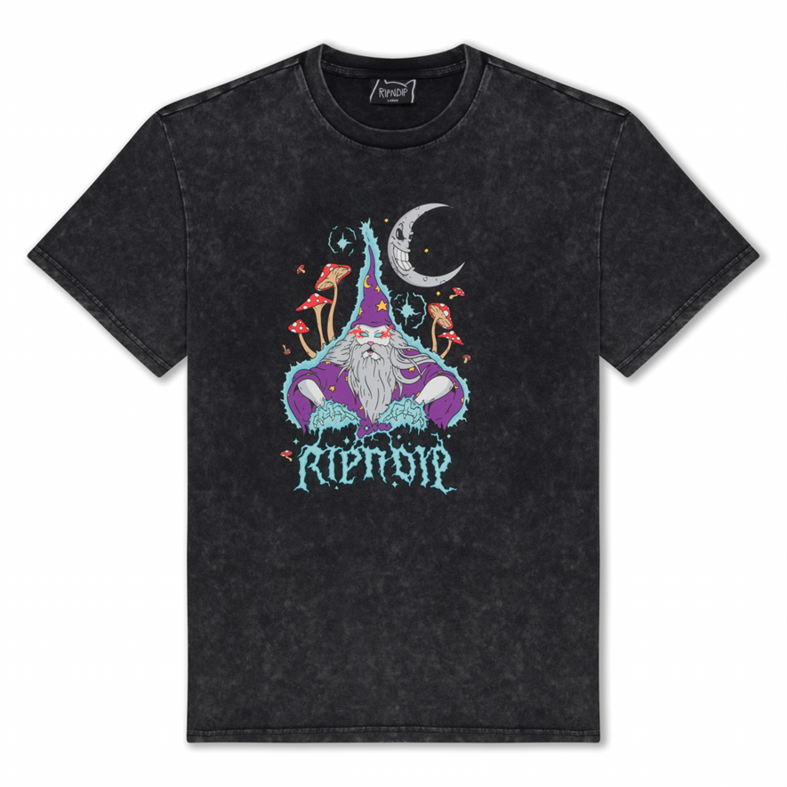 Футболка RIPNDIP ORACLE TEE (BLACK WASH)
