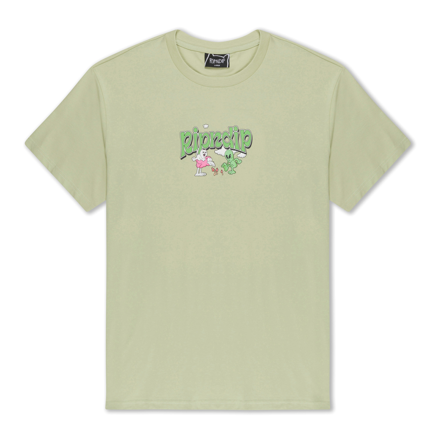 Футболка RIPNDIP PLAYGROUND TEE (LIGHT MOSS)