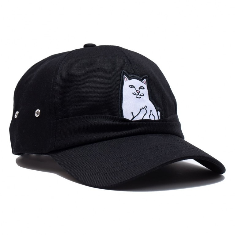 Кепка RIPNDIP LORD NERMAL 6 PANEL POCKET HAT (BLACK)