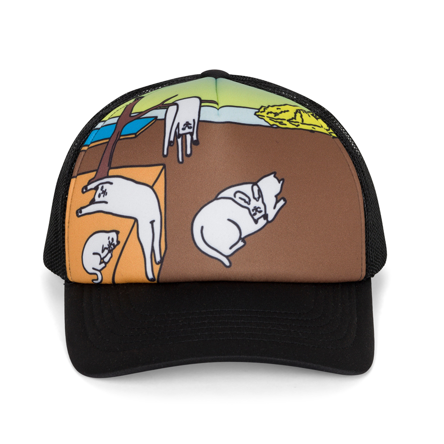 Бейсболка RIPNDIP NERMALI TRUCKER HAT (BLACK)