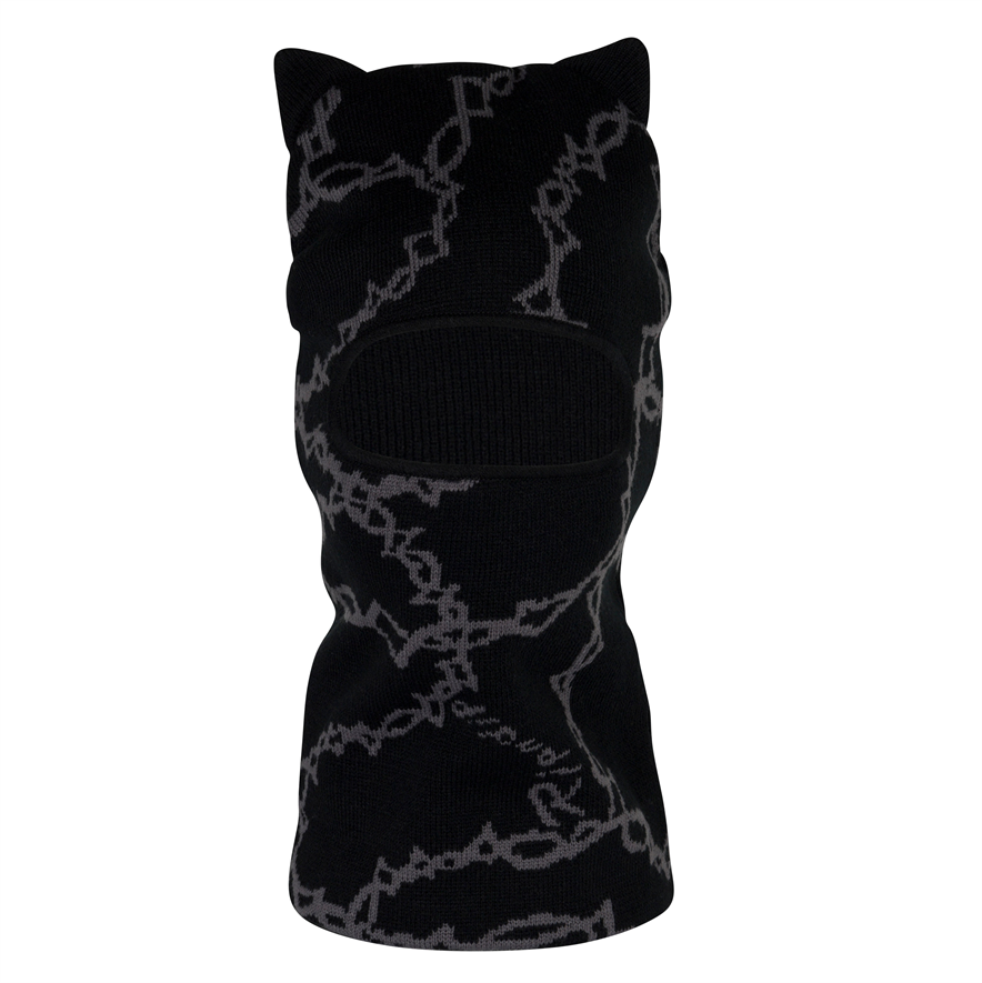 Шапка RIPNDIP KITTY EAR WIRED BALACLAVA  (BLACK)