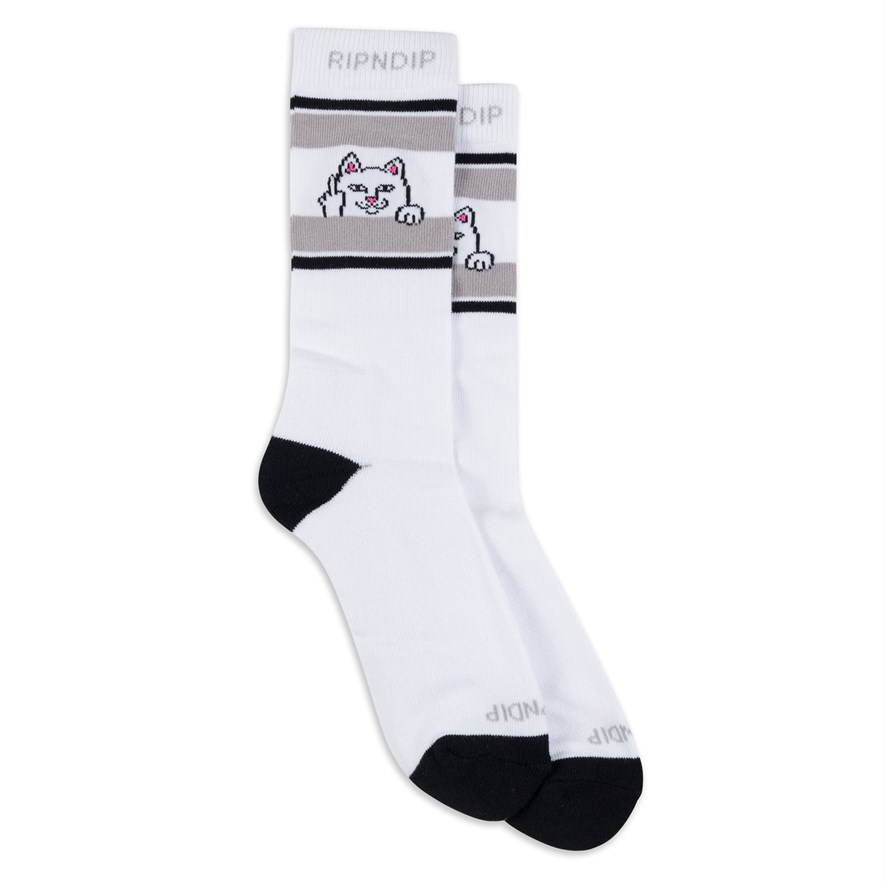 Носки RIPNDIP PEEKING NERMAL SOCKS (WHITE )