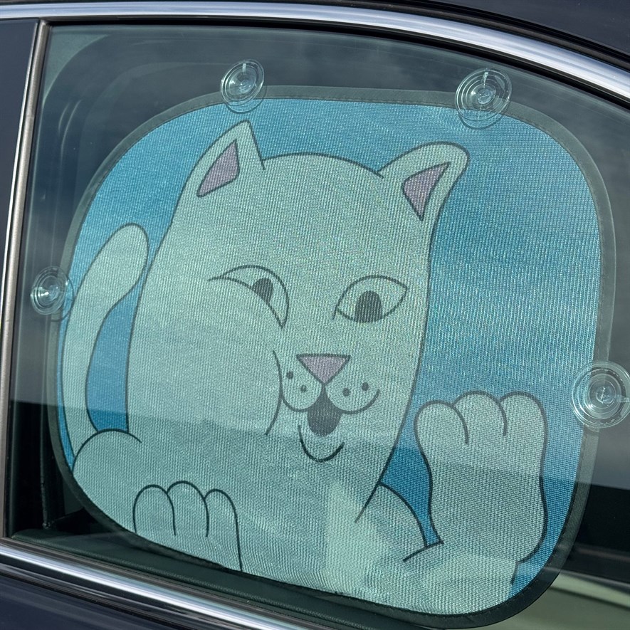 Шторка в машину SQUISHED NERM CAR SIDE WINDOW SHADE (BLUE)