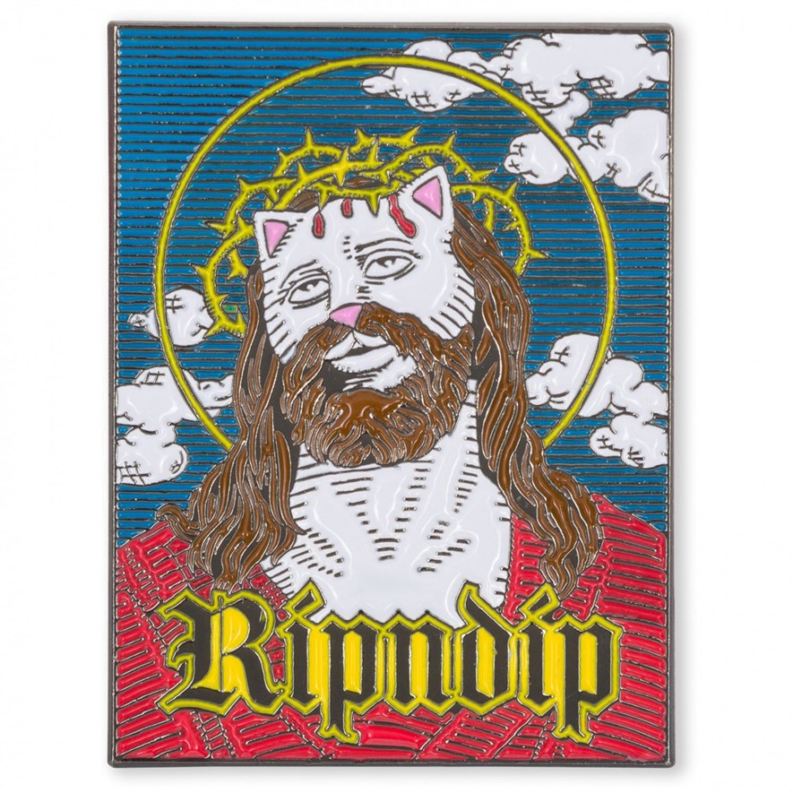 Значок RIPNDIP LORD SAVIOR PIN (MULTI)