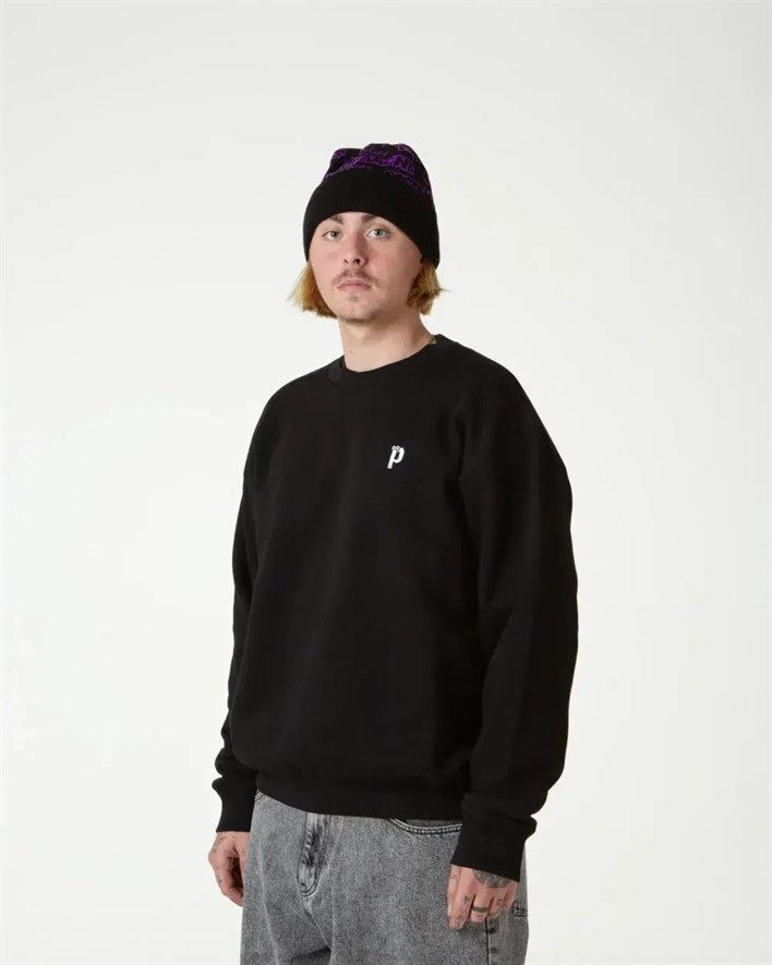 Свитшот Postaments "P Logo" Black