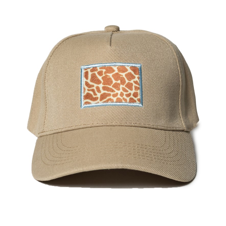 Бейсболка Бордшоп#1 Жираф бежевый