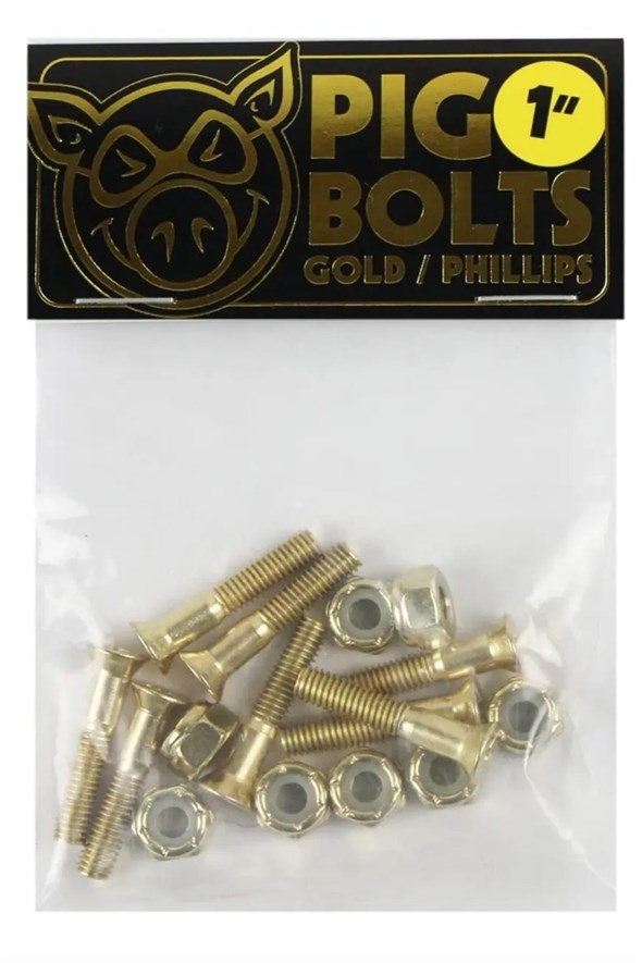 Винты (комплект) Pig Gold 1" Phillips Hardware