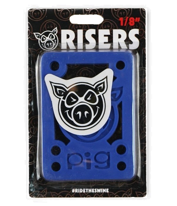 Подкладка (комплект) Pig Piles 1/8" Hard Risers Blue
