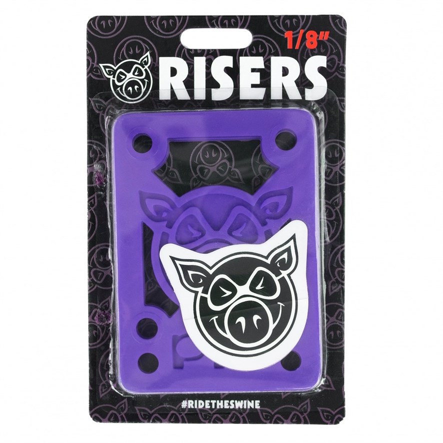Подкладка (комплект) Pig 1/8" HARD RISERS PURPLE