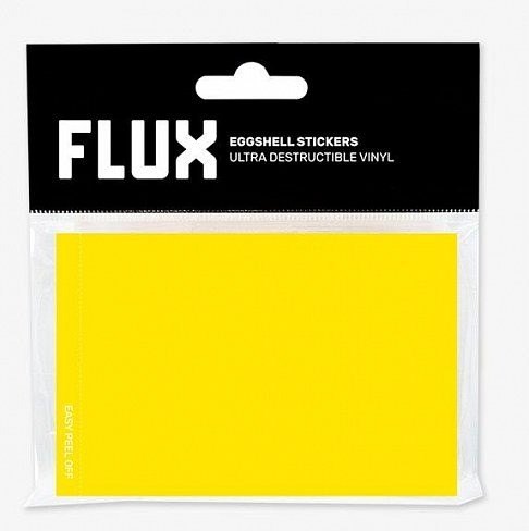Наклейка Flux Eggshell желтый