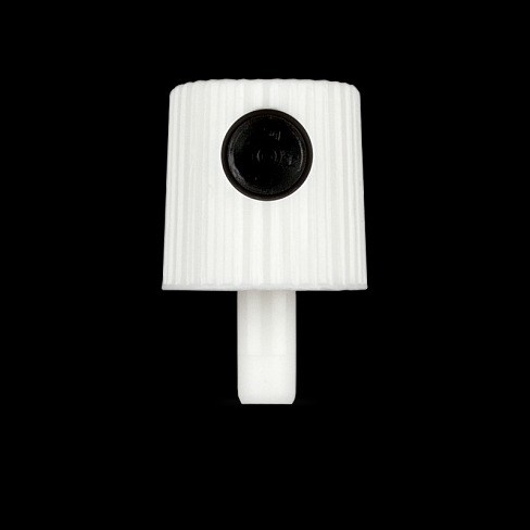 cap NY Fat 9007 малый белый с черной вставкой