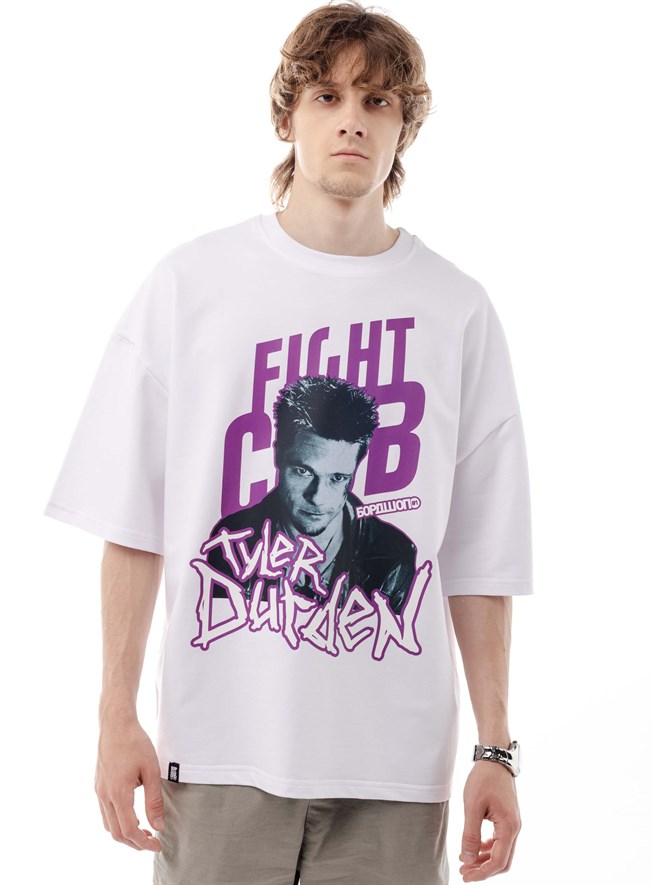 Футболка БОРДШОП#1 FightClub белый