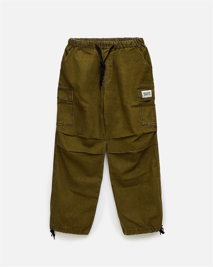 Брюки ANTEATER WideCargo-Denim-Green