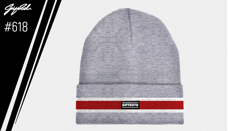 Шапка "GIFTED" knitfleece17/618 светло-серый
