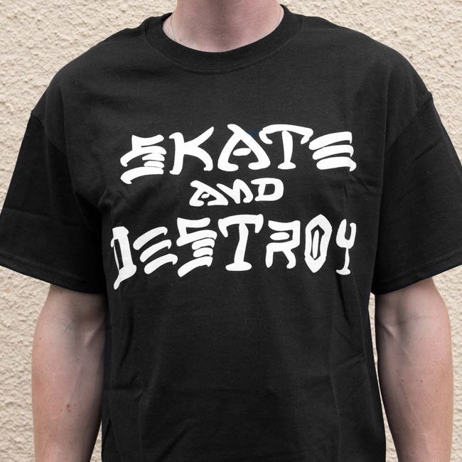 Thrasher presents skate and destroy