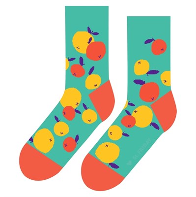 Носки St. Friday socks Мандарины на веточках