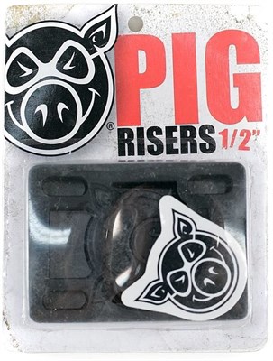 Подкладка (комплект) Pig Piles 1/2" Hard Risers Black