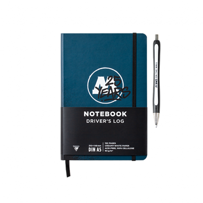 Molotow Notebook Driver&#39;s Logo 25 Years 801213 + ручка в подарок