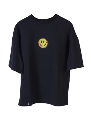 Футболка БОРДШОП#1 Glitch черный