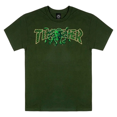 Футболка Thrasher Medusa forest green