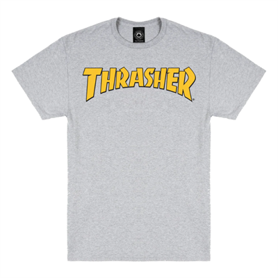 Футболка Thrasher COVER LOGO ash grey