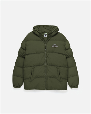 Куртка ANTEATER Downjacket-HoodedCrispy-Dark-Green