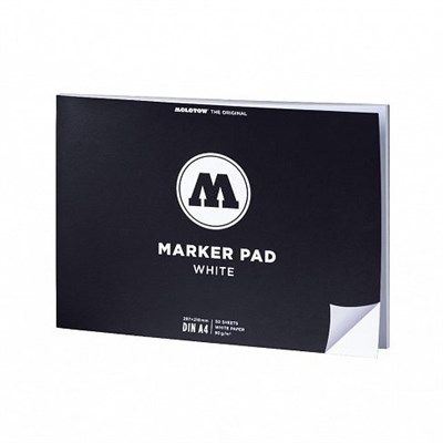 Molotow Blackbook Marker Pad White А4 50 листов 801210