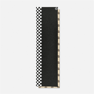 Шкурка для скейтборда Dip Grip Side Check Black