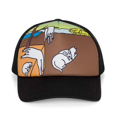 Бейсболка RIPNDIP NERMALI TRUCKER HAT (BLACK)