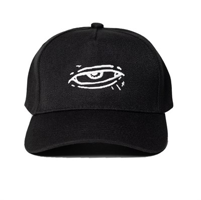 Бейсболка Бордшоп#1 Глаз EMB черный
