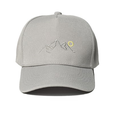 Бейсболка Бордшоп#1 Горы серый