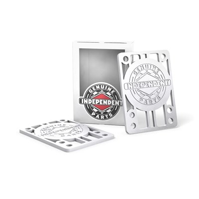 Подкладки под траки Independent  Risers 1/8 in White