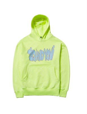 Толстовка oversize ZIQ & YONI GRAFFITI AW18 неоново-желтая Толстовка oversize ZIQ & YONI GRAFFITI AW18 неоново-желтая