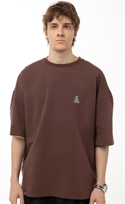 Футболка БОРДШОП#1 Будда коричневая