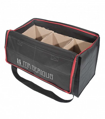 Mr.Serious сумка на 18 баллонов Spray can bag black