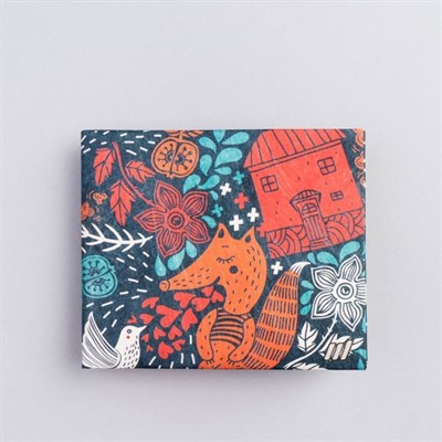 Кошелек NEW WALLET - new Foxes; сделан из Tyvek®