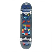 Комплект Скейт "Tetris" 7,6x31,25 Medium, Колёса 53mm/101a Подвески 129, Подшипники ABEC 7 - фото 12875