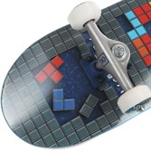 Комплект Скейт "Tetris" 7,6x31,25 Medium, Колёса 53mm/101a Подвески 129, Подшипники ABEC 7 - фото 12876