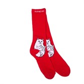 RIPNDIP носки Lord Nermal Socks Red - фото 13431