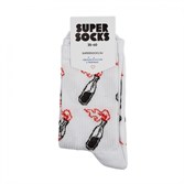 Носки SUPER SOCKS Коктейль (Размер носков 40-45, ЦВЕТ Белый ) - фото 14869