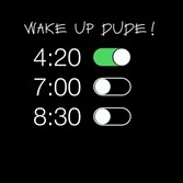 Свитшот КУЛЬТУРА "Wake up dude", черный - фото 15458