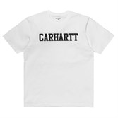 Carhartt Футболка S/S College T-Shirt WHITE / BLACK - фото 15837